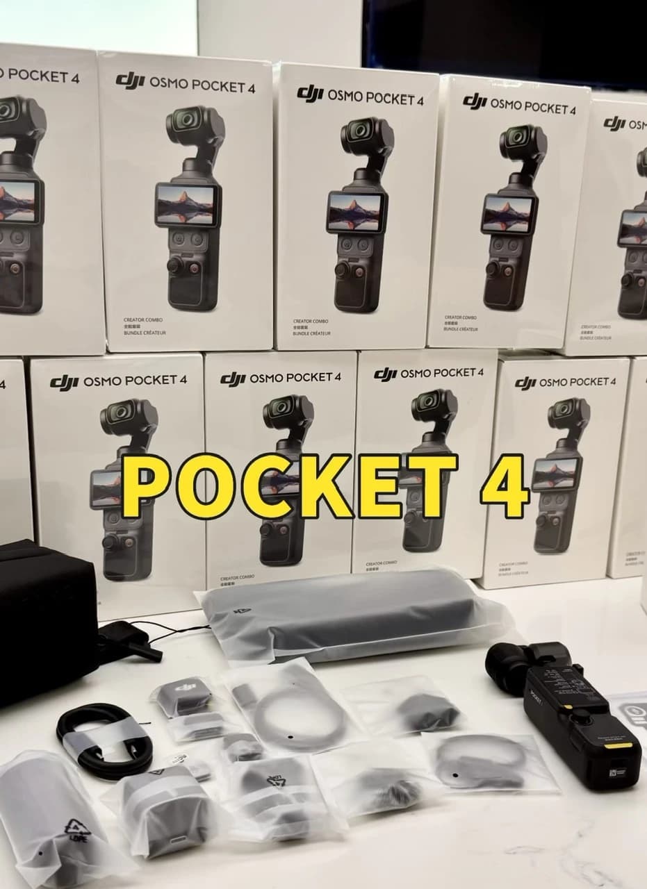 DJI Osmo Pocket 4: Camera Vlog Nhỏ Gọn Đáng Mua Nhất 2026