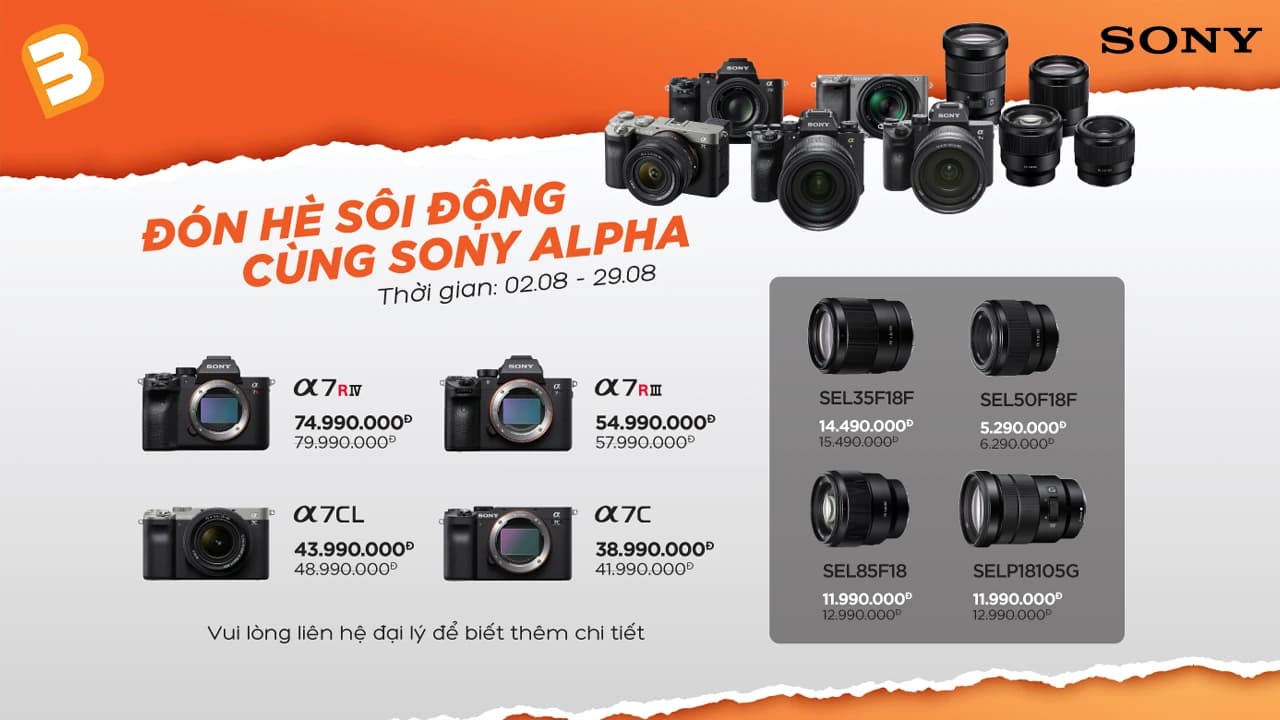 Đón hè sôi động cùng Sony Alpha